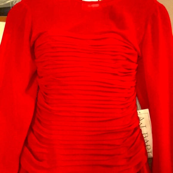 AJ Barrí-Gorgeous red dress frm Neiman Marcus-NWT - Picture 5 of 8